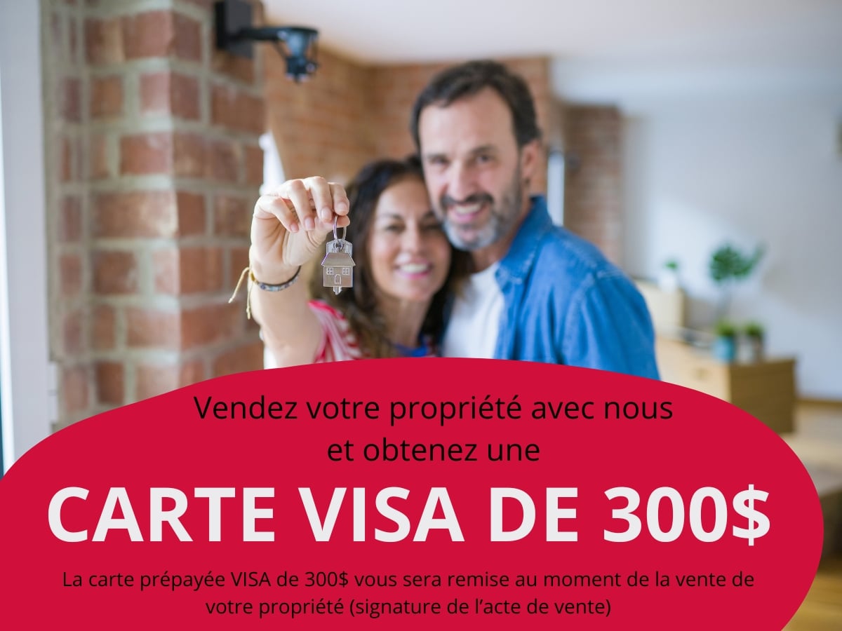 William Poulin-Lord - Vendez votre maison sans frais avec moi et obtenez une carte prépayée de 300$ au moment de la vente