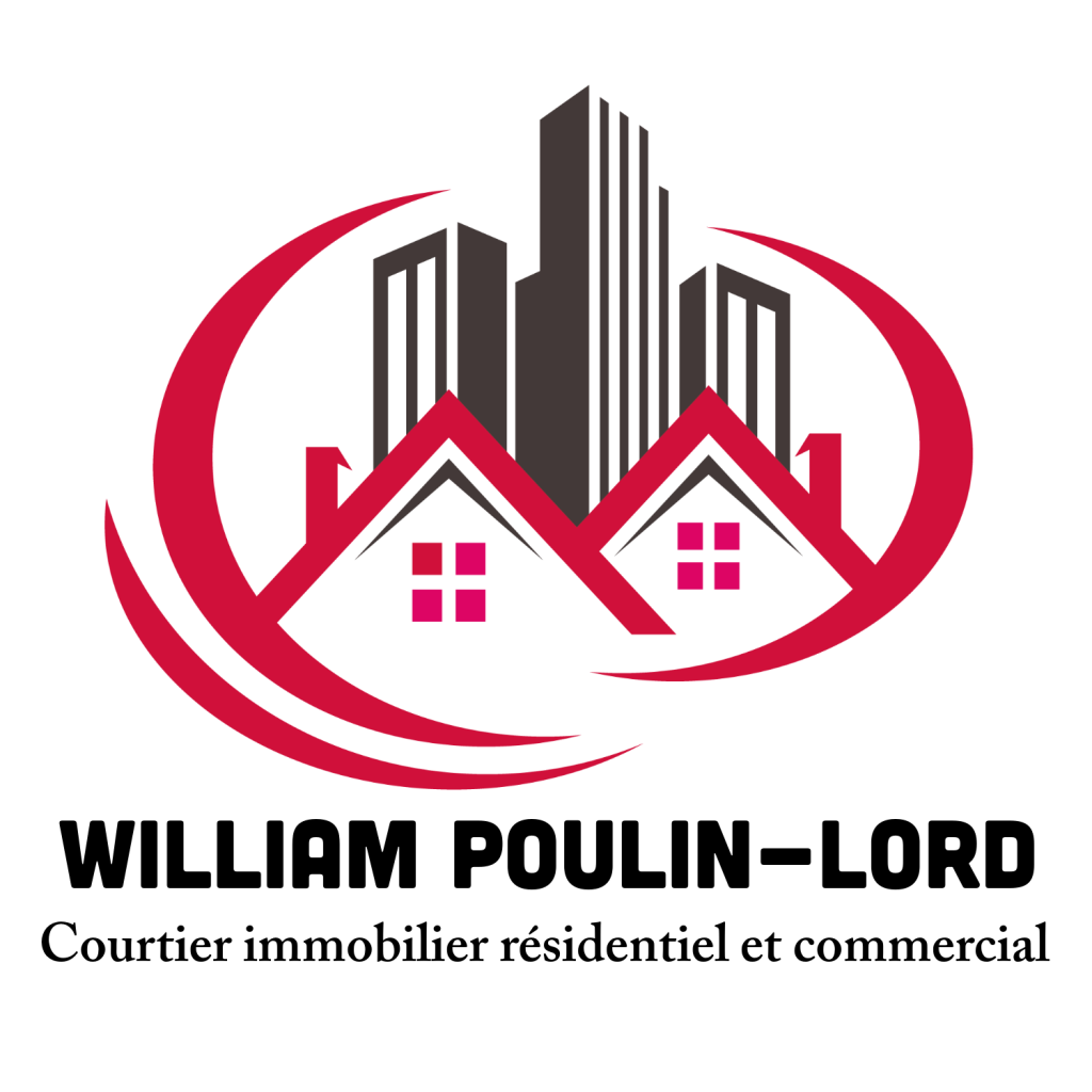 William Poulin-Lord – Courtier Immobilier Proprio Direct – Double Logo