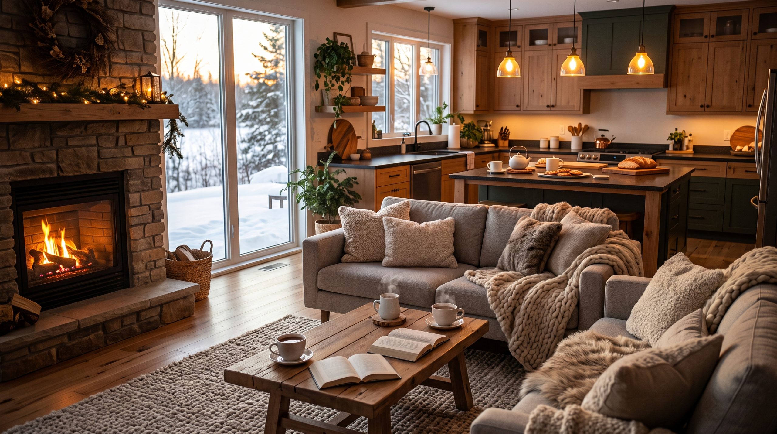 Miser sur une ambiance chaleureuse et réconfortante (Hygge)